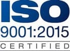 ISO 9001 certified