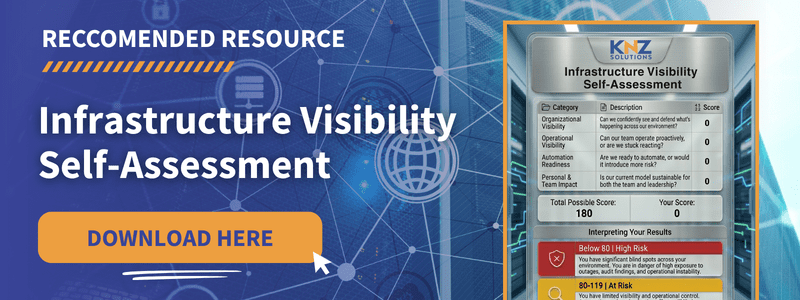 Infrastructure Visibility Self-Assessment recommended resource